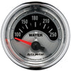 Autometer Muscle 2-1/16in Water Temp Gauge 100-250F Short
