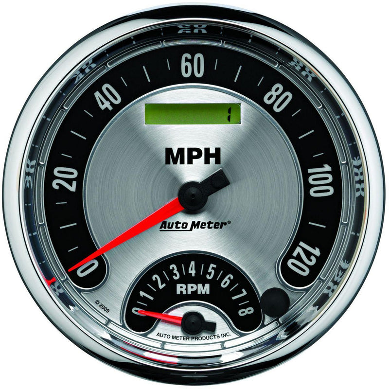 Autometer Muscle 5in Tacho/Speedo 8000rpm/120mph AU1295