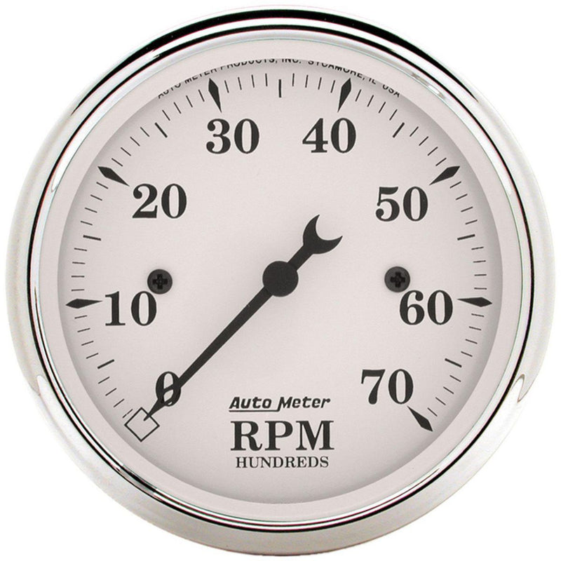 Autometer Old Tyme 3-1/8in Tachometer 7000rpm AU1695