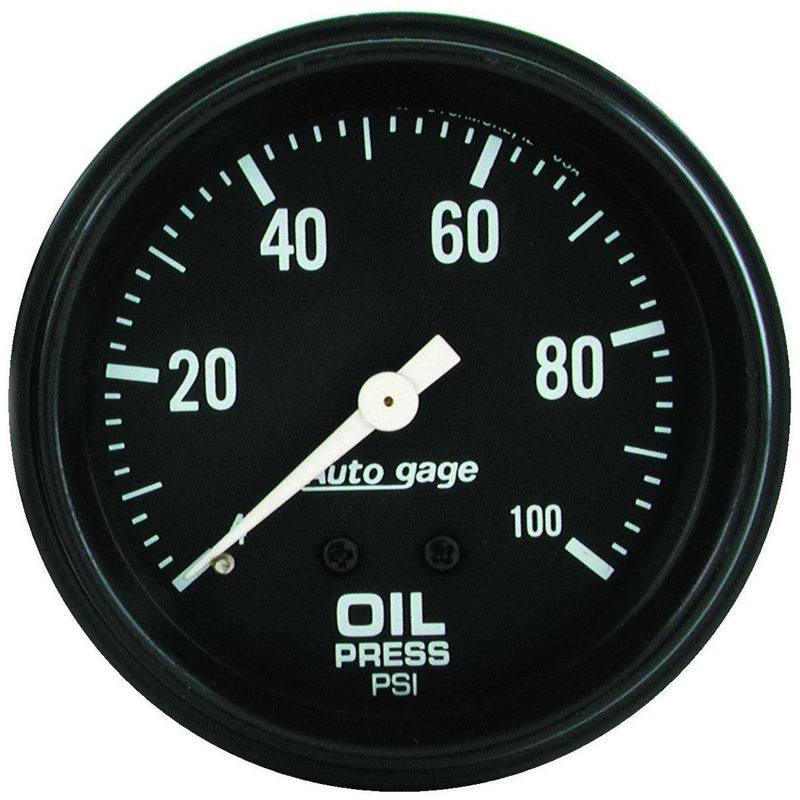 Autometer Auto Gauge 2-5/8in Oil Pressure Gauge 0-100PSI