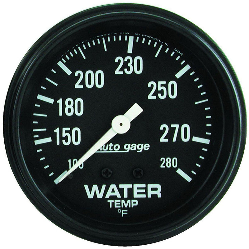 Autometer Auto Gauge 2-5/8in Water Temp Gauge 100-280F