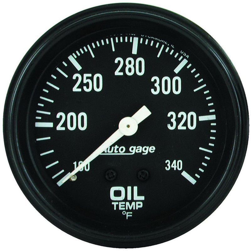 Autometer Auto Gauge 2-5/8in Oil Temp Gauge 100-340F