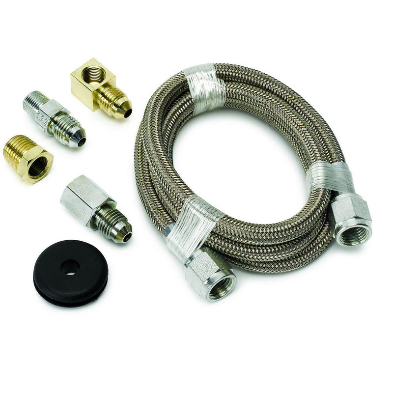 Autometer -4an Braided Hose With Fittings 3FT AU3227