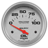 Autometer Ultra-Lite 2-5/8in Oil Pressure Gauge 0-100 PSI