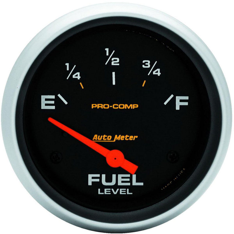 Autometer Pro-Comp 2-5/8in Fuel Level Gauge 240-33 Ohms