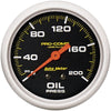 Autometer Pro-Comp 2-5/8in Oil Pressure Gauge 0-200 PSI