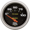 Autometer Pro-Comp 2-5/8in Oil Pressure Gauge 0-100 PSI