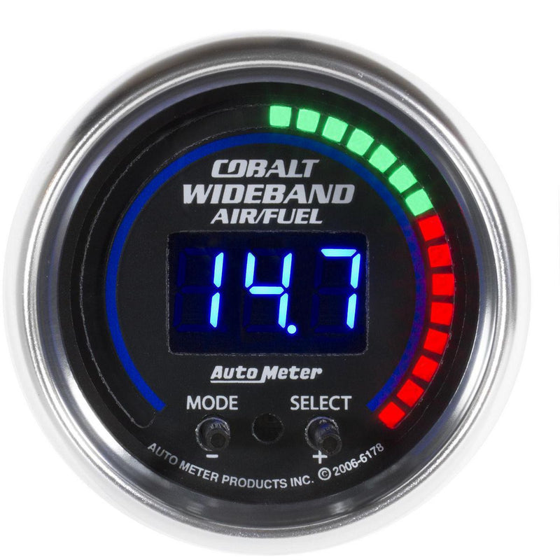 Autometer Cobalt 2-1/16in Air/Fuel Ratio Gauge LED &