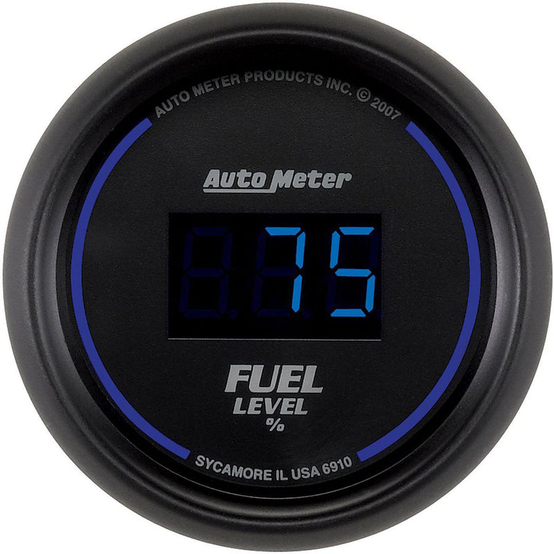 Autometer Cobalt Digital 2-1/16in Fuel Level Gauge