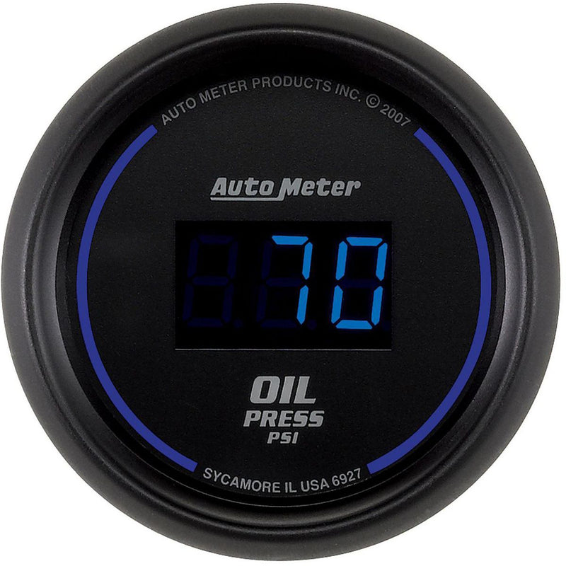 Autometer Cobalt Digital 2-1/16in Oil Pressure Gauge