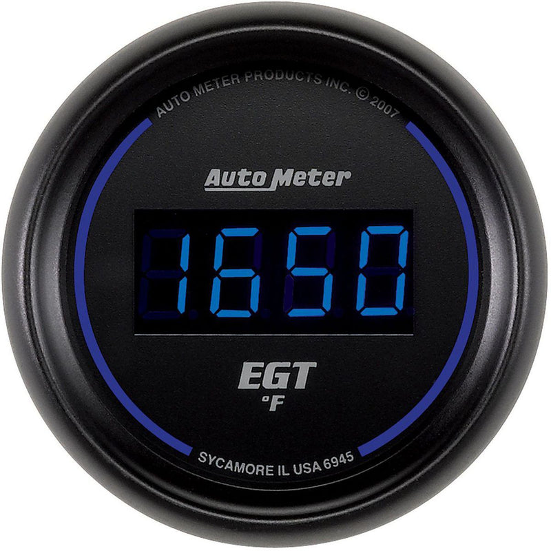 Autometer Cobalt Digital 2-1/16in Pyrometer Gauge 0-2000F