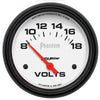Autometer Phantom 2-5/8in Voltmeter 0-18V Short Sweep