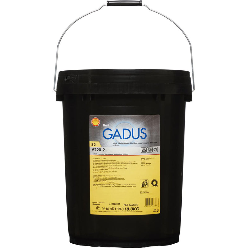 Shell Lubricants Gadus S2 V220 2 Grease 18kg 300011612
