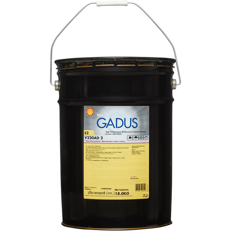 Shell Lubricants Gadus S2 V220 AD 2 Grease 18kg 300011605