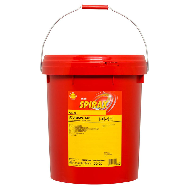 Shell Spirax S2 A 85W-140 Gear Oil 20L