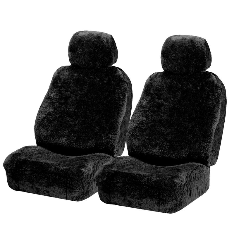 Gear Up Sheep Skin Opulence Seat Covers 30/50 Black