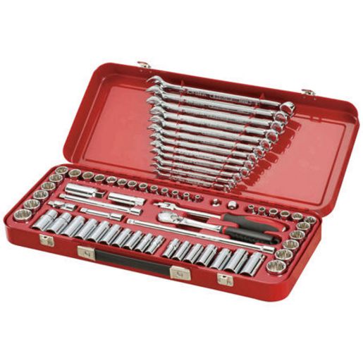 Sidchrome Tool Set 1/2Dr 3/8Dr Met Af 68Pc SCMT13115