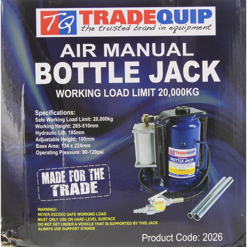 Trade Quip Bottle Jack 20 Tonne 2026