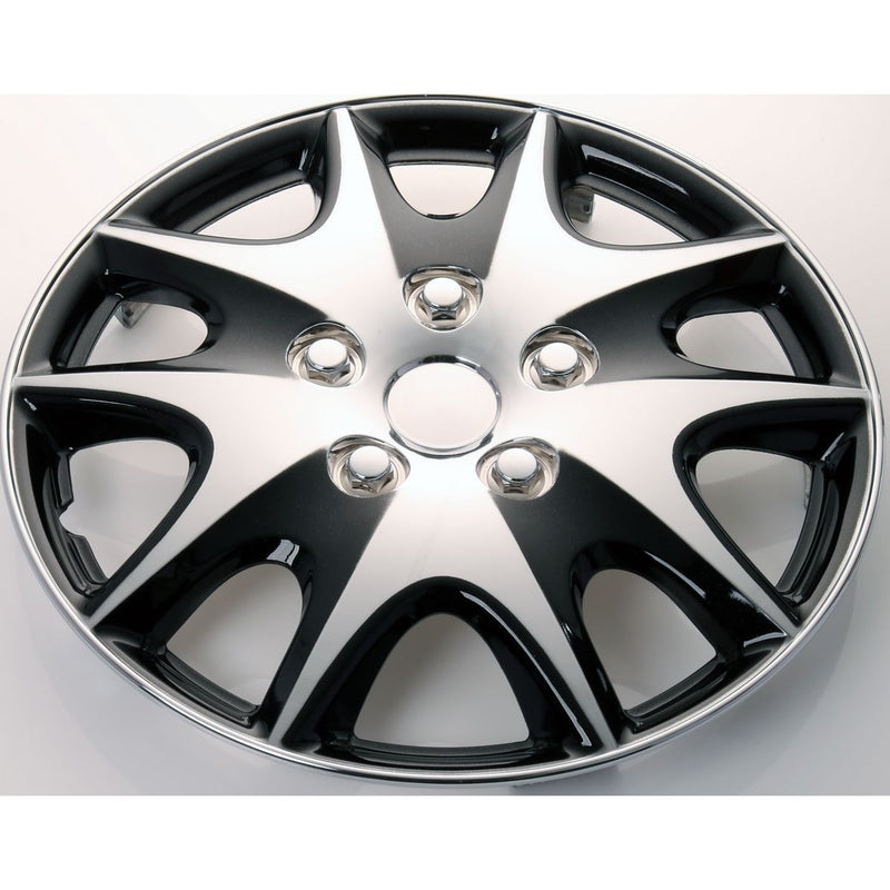 Kuan Tong Wheel Cover Set Black Chrome 15in KT100915CSPGK