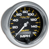 Autometer Carbon Fiber 3-3/8in Speedometer 160MPH AU4789