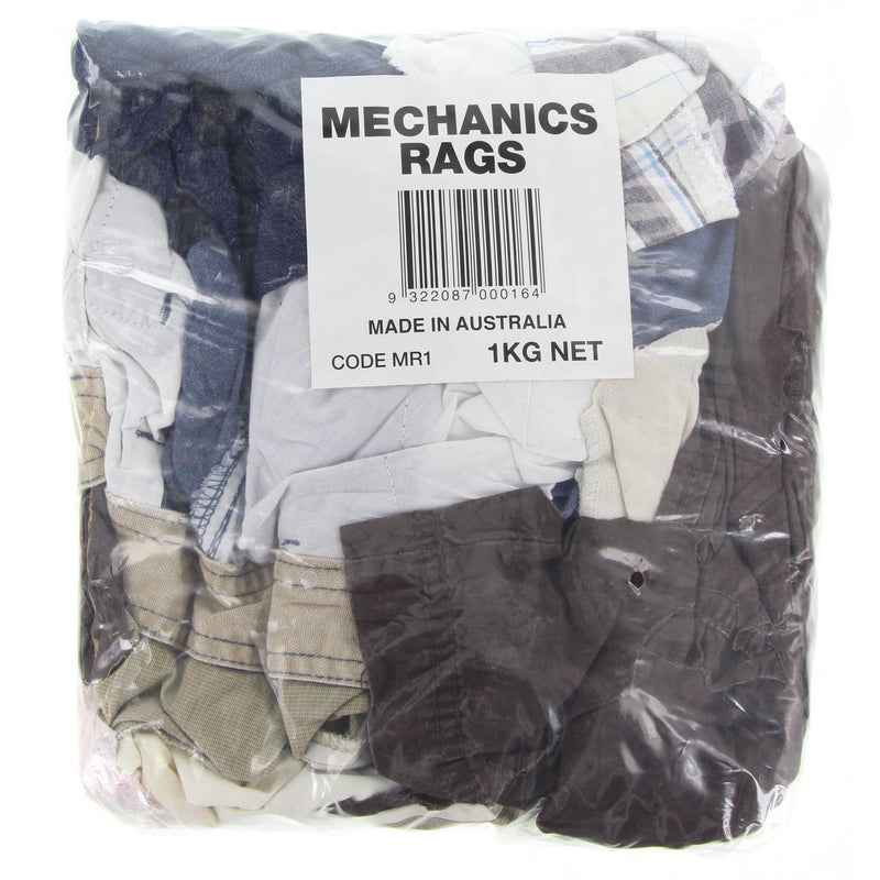 Melb Cleaning Cloths Bag of Rags 1kg