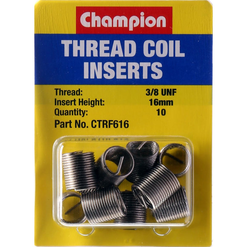 Champion Fasteners Thread Insert Refills 3/8 UNF x 16mm
