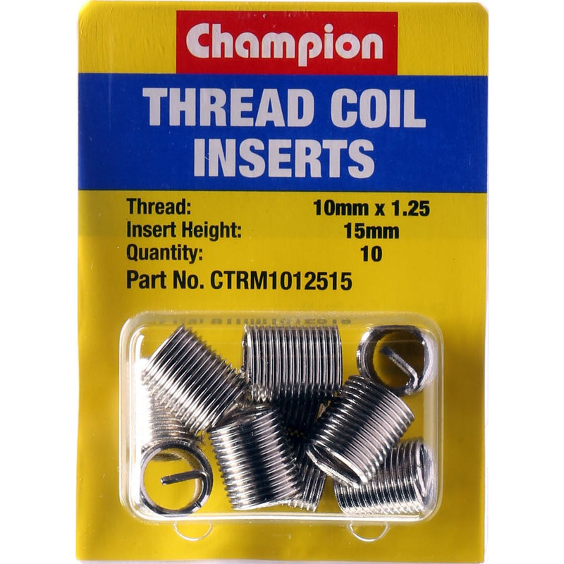 Champion Fasteners Thread Insert Refills M10 X 1.25 X