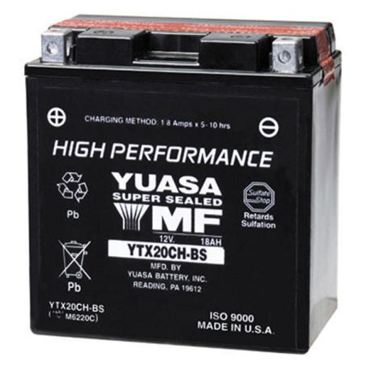 Yuasa Motorcycle Battery 156018