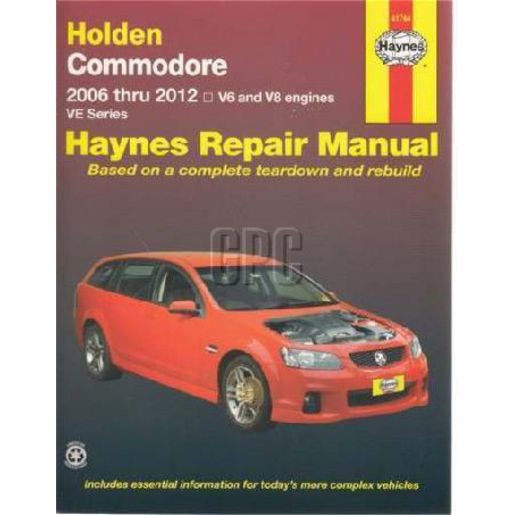 Haynes Service & Repair Manual - Holden Commodore