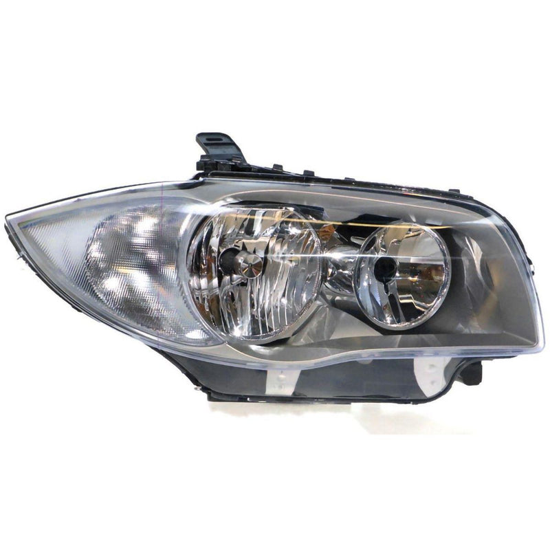 APG All Crash Halogen Silver Head Lamp Drivers Side