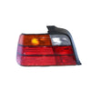 APG All Crash Black Red/Amber/Clear Tail Lamp Passenger