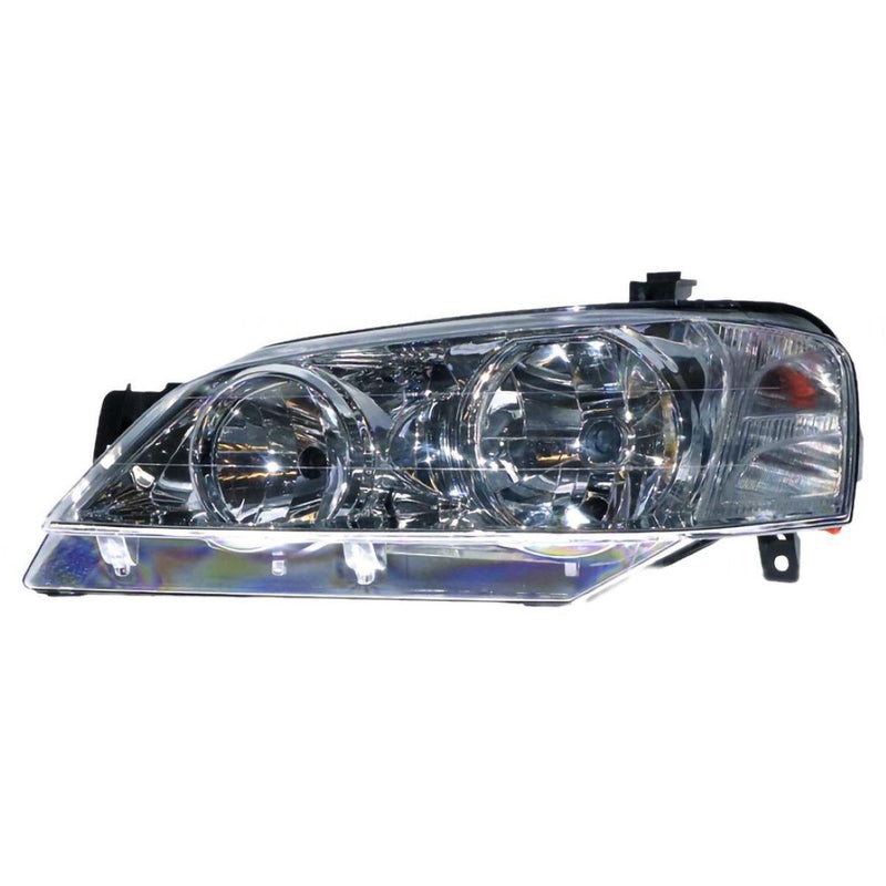 APG All Crash Chrome Halogen Head Lamp Passenger Side
