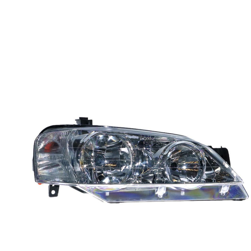APG All Crash Chrome Halogen Head Lamp Drivers Side