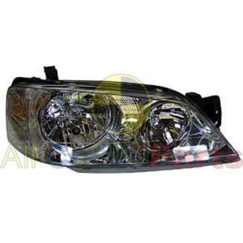 APG All Crash Chrome Halogen Head Lamp Drivers Side
