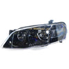APG All Crash Black Halogen Head Lamp Passenger Side