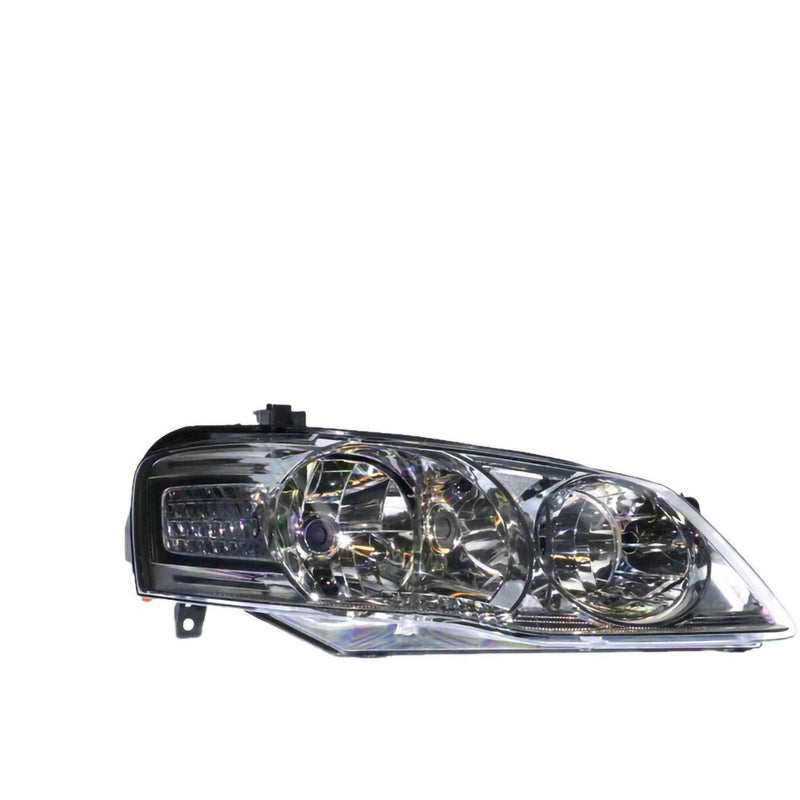 APG All Crash Chrome Halogen Head Lamp Drivers Side
