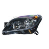 APG All Crash Black Head Lamp Passenger Side Certified