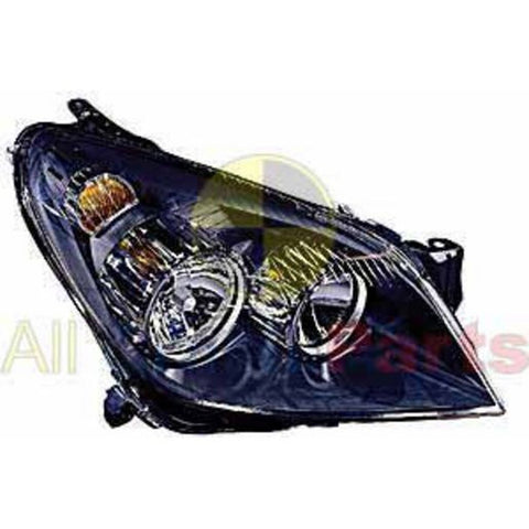 APG All Crash Black Head Lamp Drivers Side Certified