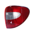 APG All Crash Black Red/Clear Tail Lamp Drivers Side