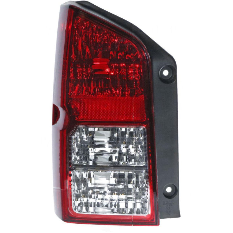 APG All Crash Red/Clear Tail Lamp Passenger Side