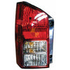 APG All Crash Red/Clear Tail Lamp Passenger Side