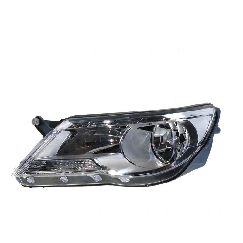 APG All Crash Halogen Electric Adjust Head Lamp Passenger