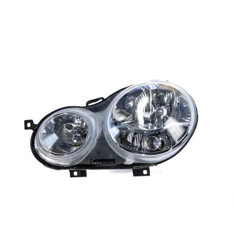 APG All Crash Halogen Electric Adjust Head Lamp Passenger