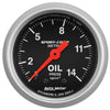Autometer Sport-Comp 2-1/16in Oil Pressure Gauge 0-14