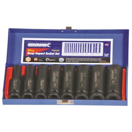 Kincrome Deep Impact Socket Set 8Pc Af 13365
