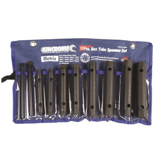 Kincrome Tube Spanner Set 10Pc Metric 25301