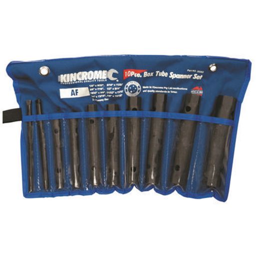 Kincrome Tube Spanner Set 10Pc Af 25302
