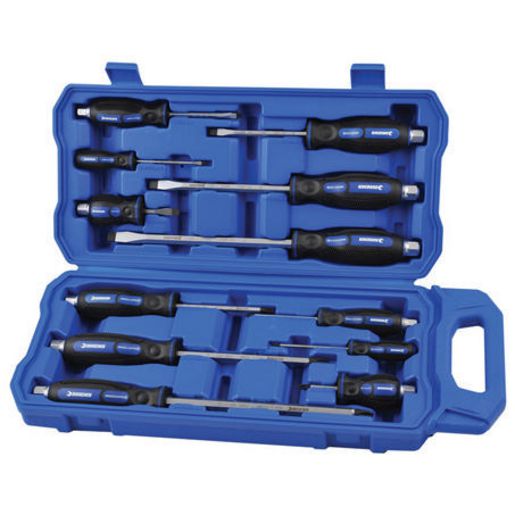 Kincrome Go Thru Screwdriver Set 12Pc 32069