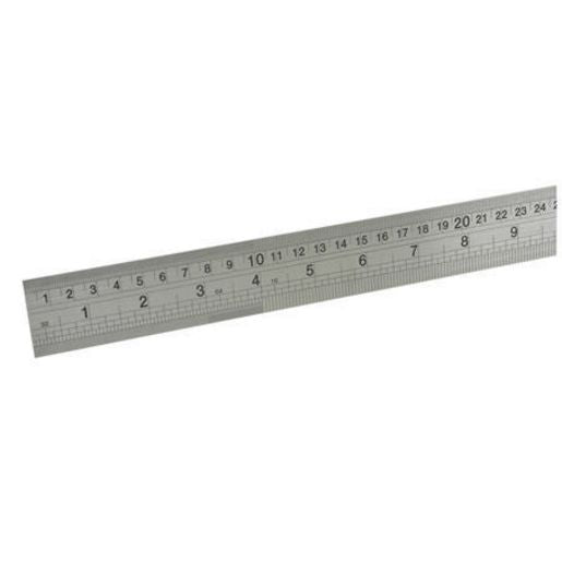 Kincrome Stainless Steel Ruler 300Mm (12In) 64003