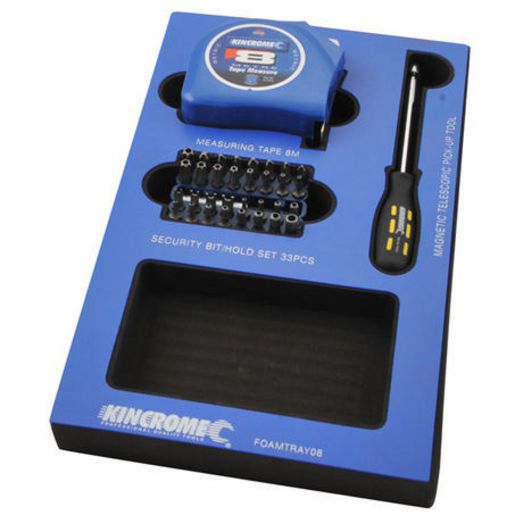 Kincrome 35Pce Asst Foam Tray K1197 FOAMTRAY08